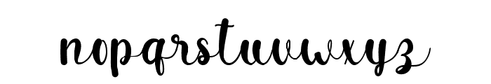 Swetty Aisyah Regular Font LOWERCASE