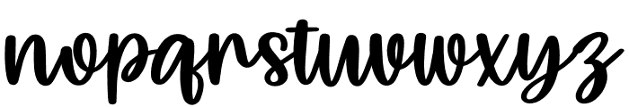 Swift Script Font LOWERCASE