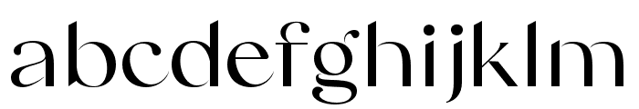 Swifted-Regular Font LOWERCASE