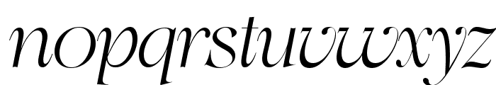 Swily Bright Italic Font LOWERCASE