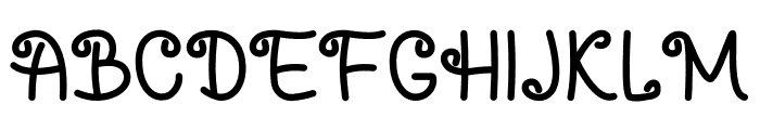 Swing-Happy Font UPPERCASE