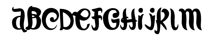 Swingers-Regular Font LOWERCASE