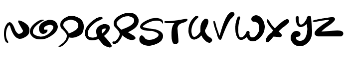 Swirltastic Font UPPERCASE