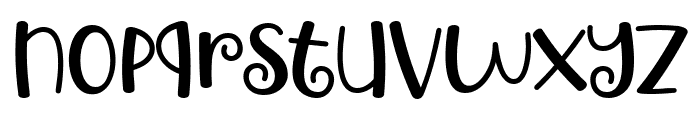 Swirly & Happy Font LOWERCASE