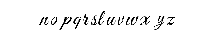 Swirly Regular Font LOWERCASE