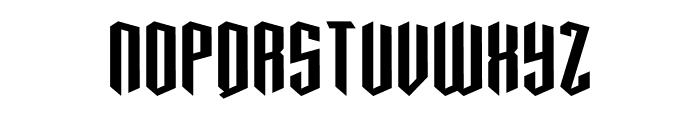 Sword Castle Font UPPERCASE