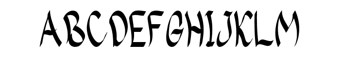 Sword Knights Regular Font UPPERCASE