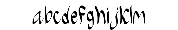 Sword Knights Regular Font LOWERCASE