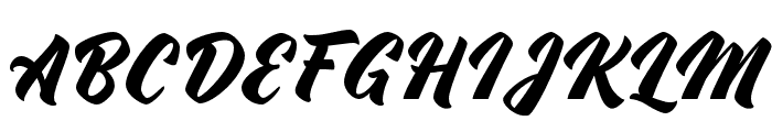 Swordfish Font UPPERCASE