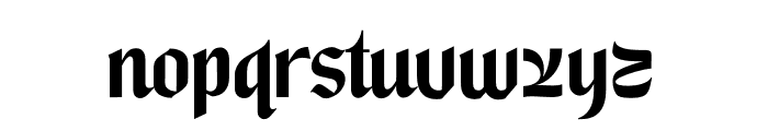 Syamsiah Arabic Font LOWERCASE