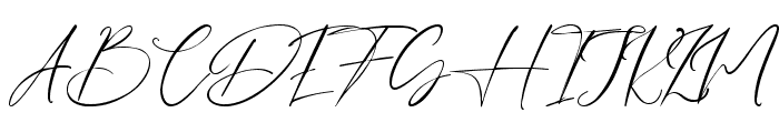 Sydney Signature Font UPPERCASE