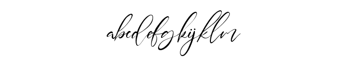 Sydney Signature Font LOWERCASE