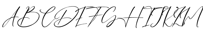 SydneySignature Font UPPERCASE