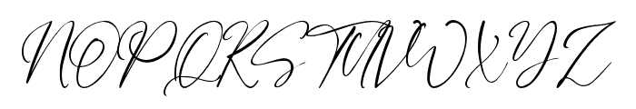 SydneySignature Font UPPERCASE