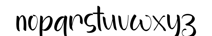 Sydrone Font LOWERCASE