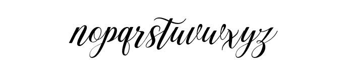 Syiterlla Font LOWERCASE