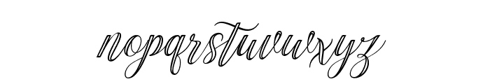 Syiterllaoutline-Regular Font LOWERCASE