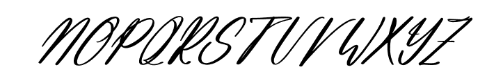 Sylento Mystic Italic Font UPPERCASE