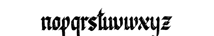 Sylterina Stamped Font LOWERCASE