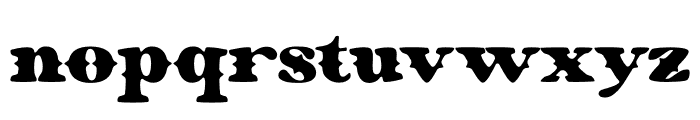 Symlan Font LOWERCASE