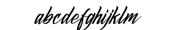 Symphony Calligraphy Italic Font LOWERCASE