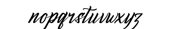 Symphony Calligraphy Italic Font LOWERCASE