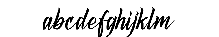 Symphony Calligraphy Font LOWERCASE