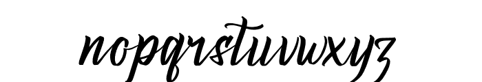 Symphony Calligraphy Font LOWERCASE