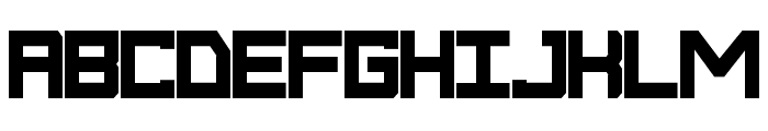 Syntachron Bold Condensed Font UPPERCASE