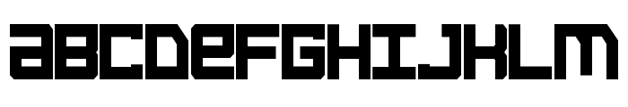 Syntachron Bold Condensed Font LOWERCASE