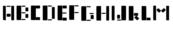 Synth3000 Regular Font LOWERCASE
