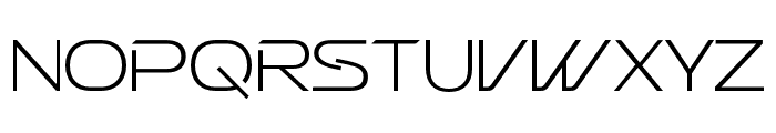 Synthra Regular Font UPPERCASE