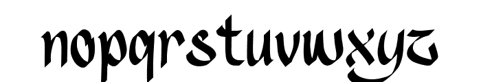 Syukran Font LOWERCASE