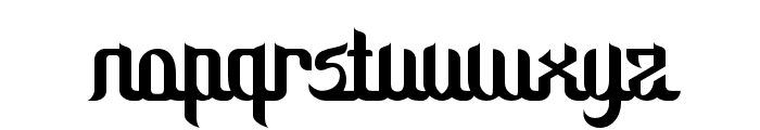 Syukria Regular Font LOWERCASE