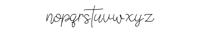 Syukron Font LOWERCASE