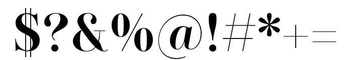 TA Regresso Display Medium Font OTHER CHARS