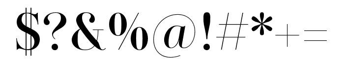 TA Regresso Display Regular Font OTHER CHARS