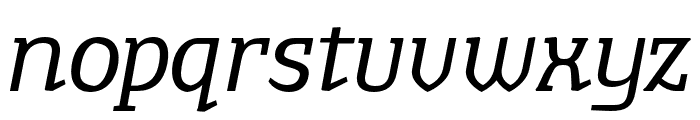 TA Shusha Italic Font LOWERCASE