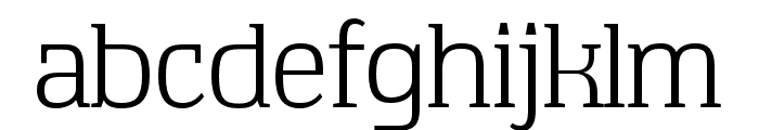 TA Shusha Light Font LOWERCASE