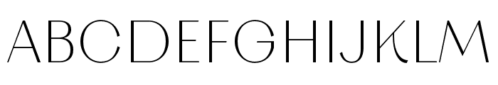 TA Solivare Light Font UPPERCASE