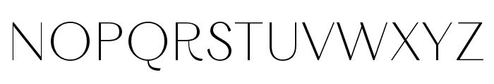 TA Solivare Light Font UPPERCASE