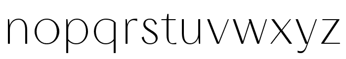 TA Solivare Light Font LOWERCASE