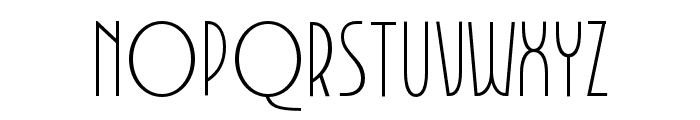 TA Sonatina Thin Font UPPERCASE