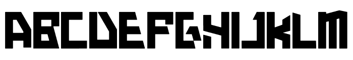 TACK FOUR Font LOWERCASE