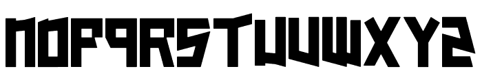 TACK FOUR Font LOWERCASE