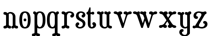 TAJIRASA-Regular Font LOWERCASE