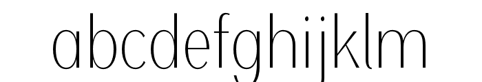 TAModernTimes-CnExtraLight Font LOWERCASE