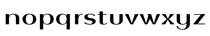 TAModernTimes-ExpSemiBold Font LOWERCASE