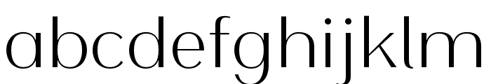 TAModernTimes-Light Font LOWERCASE