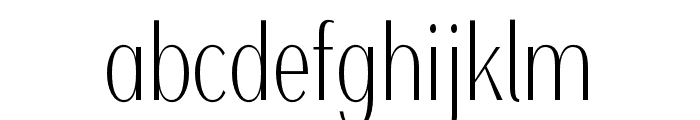 TAModernTimes-XCnLight Font LOWERCASE